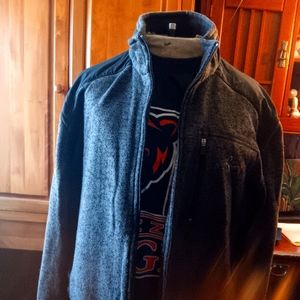 Men's zip up sweater for tasso ella medium size